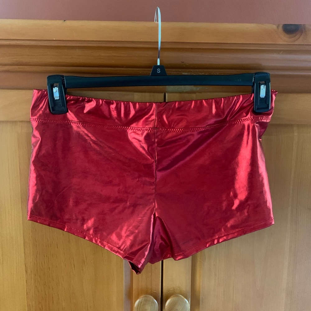 Harley Quinn Costume, Red and Blue Suicide Squad Jacket and Red Shorts - Picture 6 of 7